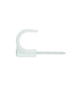 Obrázok ku produktu Klip 7 GR-NY BL káblový oblúk s klincom NYLON